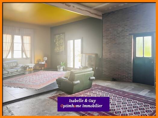 Maison de ville à vendre 228 000 € 5 pièces 3 chambres 196 m² 518 m² de terrain Paradis Moudre Verneuil d'Avre et d'Iton 27130