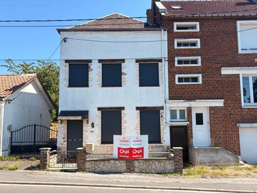 Maison à vendre 119 500 € 4 pièces 2 chambres 109 m² 281 m² de terrain Leval 59620