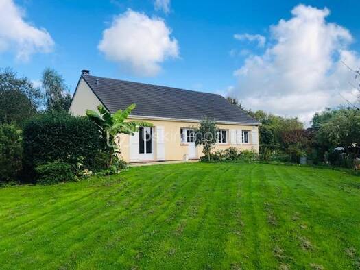 Maison de plain-pied à vendre 259 000 € 6 pièces 4 chambres 110 m² 2 000 m² de terrain Thénouville 27290