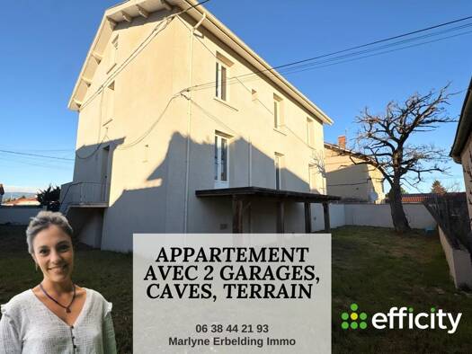 Appartement à vendre 128 000 € 4 pièces 3 chambres 120 m² RDC Sury-le-Comtal 42450