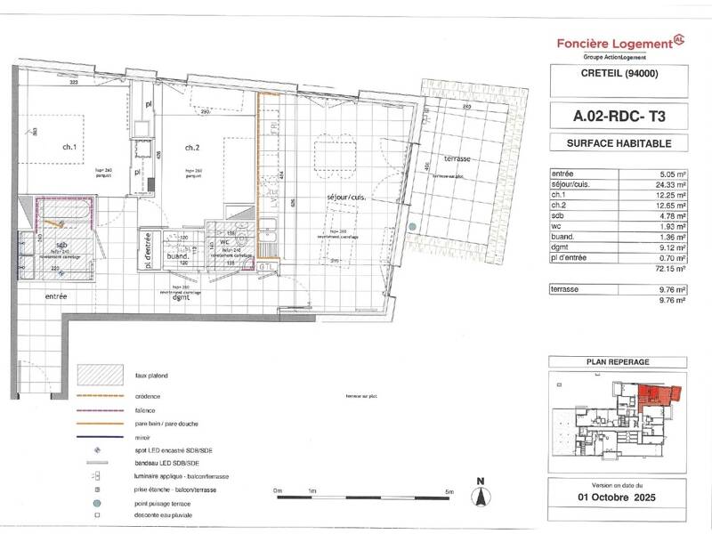 Maison à louer, 72m², CRETEIL
