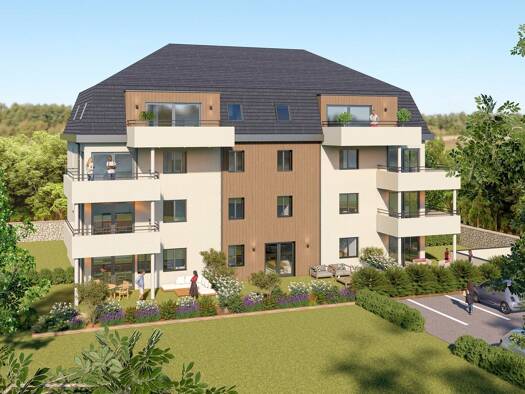 Appartement à vendre - Première occupation 351 200 € 4 pièces 3 chambres 89 m² Étage 3/3 Sud Saverne 67700