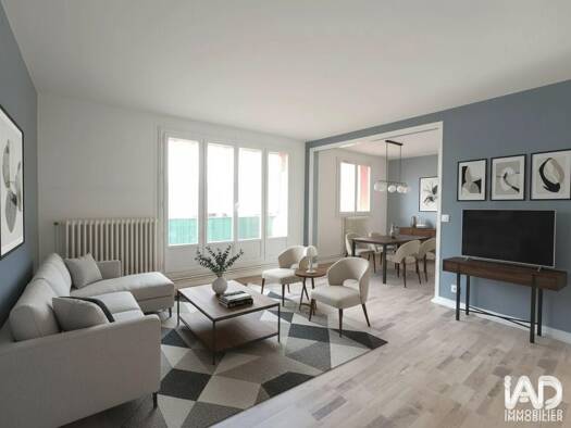Appartement à vendre 100 000 € 3 pièces 2 chambres 76 m² RDC Le Bois de Saint Bon Paron 89100