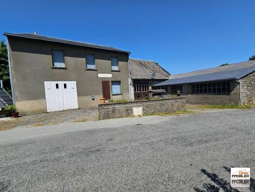 Maison à vendre 78 500 € 5 pièces 4 chambres 134 m² 997 m² de terrain Saint-Goussaud 23430