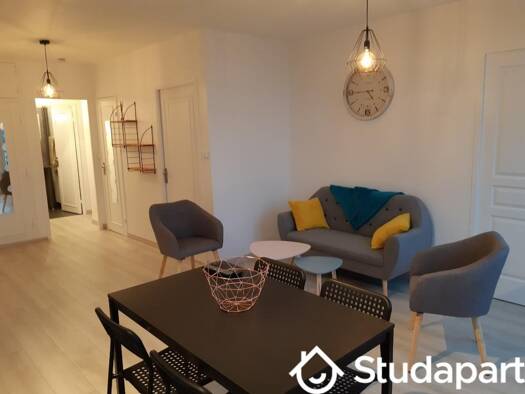Colocation à louer - logement étudiant 440 € 1 pièce 2 chambres 10 m² 10ème étage Rives du Cher Tours 37000