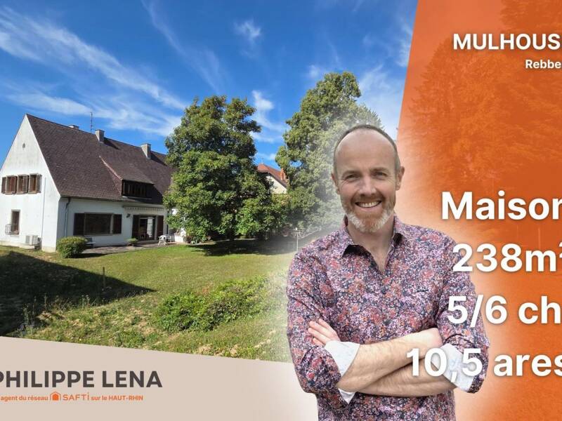 Maison à vendre, 238m², MULHOUSE