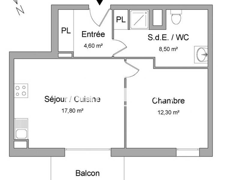 Maison à louer, 43m², LILLE