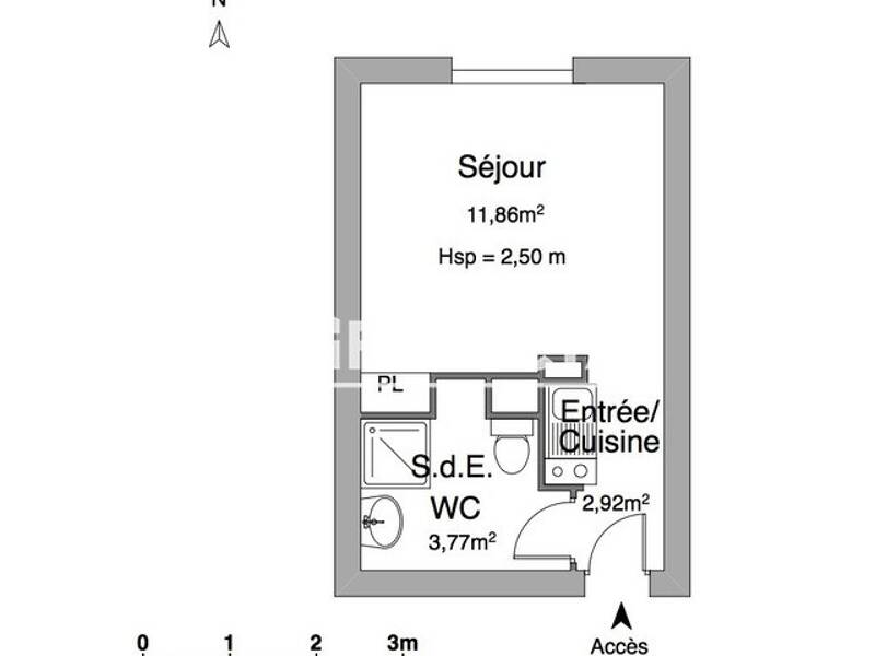 Maison à louer, 19m², VENELLES