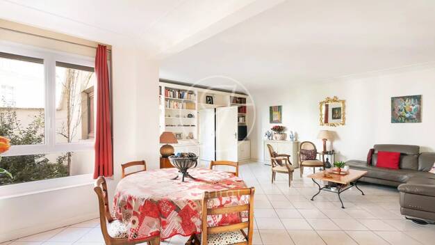 Appartement en viager occupé Bouquet 533 800 € 3 pièces 1 chambre 77 m² Étage 2/8 Auteuil Nord Paris 16ème 75016