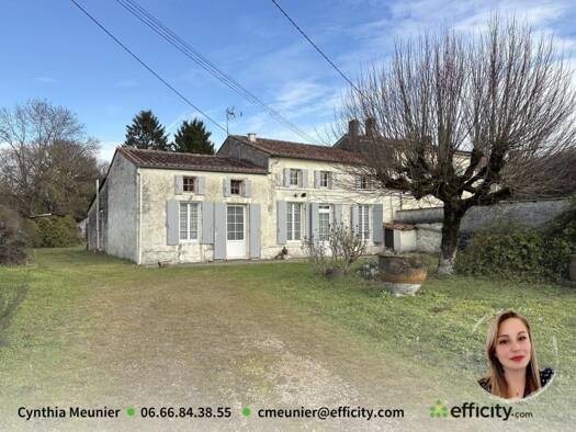 Maison de ville à vendre 182 750 € 5 pièces 3 chambres 160 m² 5 900 m² de terrain Thors 17160