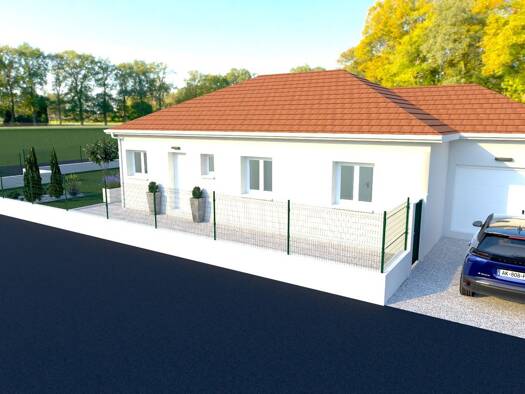 Terrain avec maison neuve à vendre 223 000 € 5 pièces 4 chambres 90 m² 500 m² de terrain Les Avenières Veyrins-Thuellin 38630