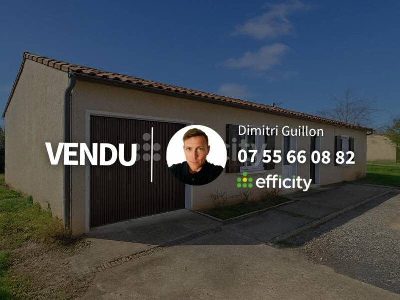 Maison à vendre, 114m², LUSSAC LES CHATEAUX