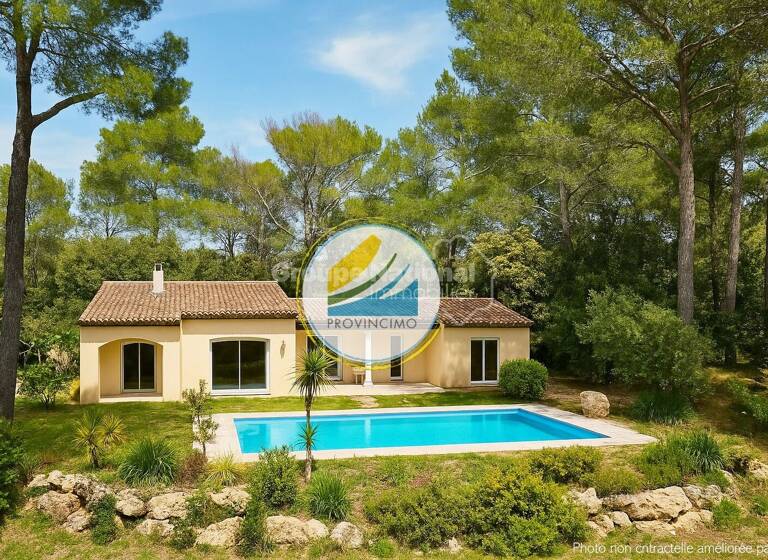 Maison de plain-pied à vendre 685 000 € 6 pièces 4<br/>chambres 130 m²<br/>superficie 2 658 m²<br/>terrain Vidauban 83550