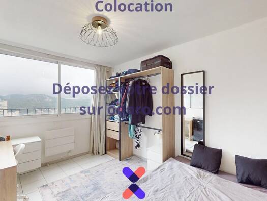 Colocation à louer 611 € 5 pièces 4 chambres 100 m² 27ème étage La Panouse Marseille 9ème arrondissement 13009