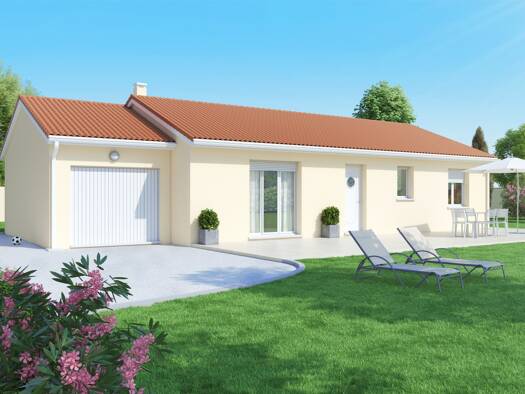 Terrain avec maison neuve à vendre 224 859 € 4 pièces 3 chambres 80 m² 630 m² de terrain Les Avenières Veyrins-Thuellin 38630