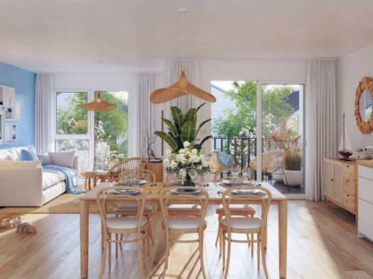 Appartement à vendre - Neuf 245 000 € 3 pièces 2 chambres 60 m² dès le 30/06/2027 Lion-sur-Mer 14780