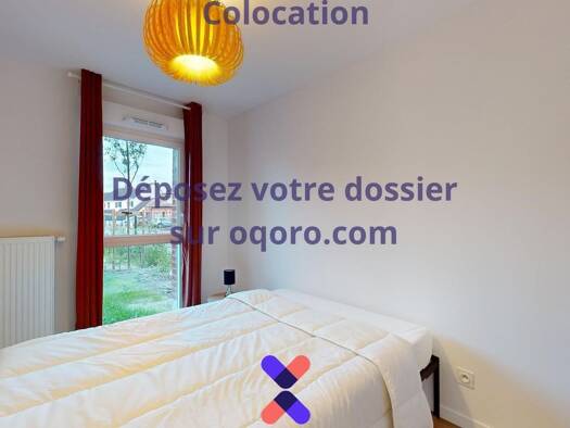 Colocation à louer 370 € 4 pièces 3 chambres 81 m² RDC Wattiessart-Mouchonnière Seclin 59113