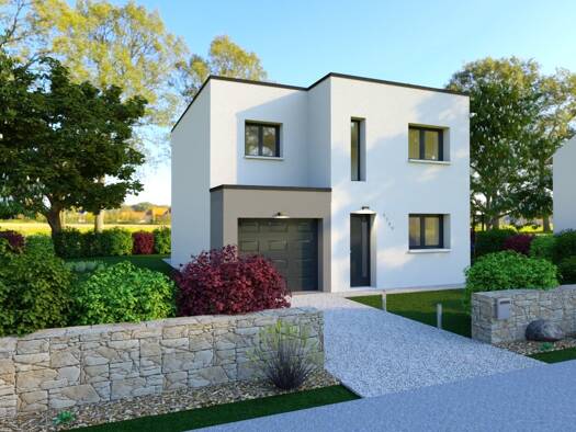 Terrain avec maison neuve à vendre 330 000 € 6 pièces 4 chambres 101,1 m² 629 m² de terrain Monnerville 91930