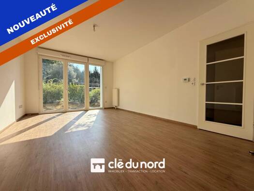 Appartement à vendre 169 000 € 2 pièces 1 chambre 48,46 m² RDC/3 Cinq Bonniers Faches-Thumesnil 59155