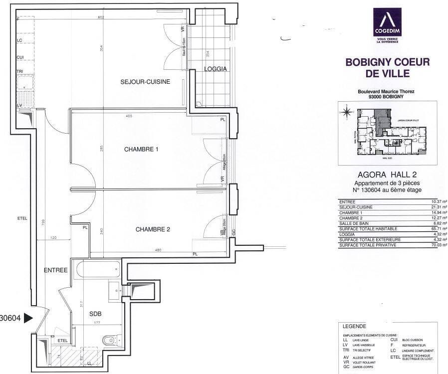 Maison à louer, 66m², BOBIGNY