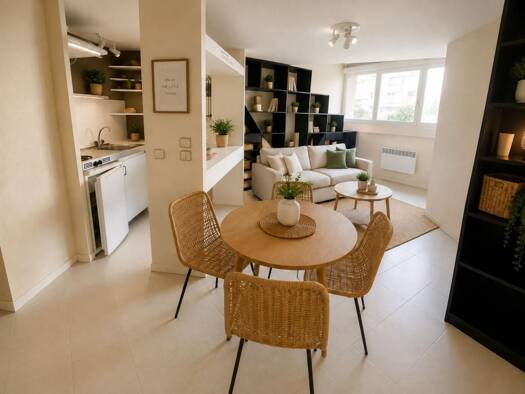 Appartement à vendre 128 500 € 2 pièces 1 chambre 45,17 m² RDC Marengo - Jolimont Toulouse 31500