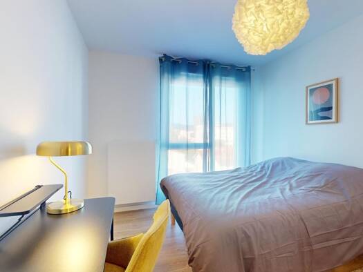 Studio à louer 653 € 1 pièce 20 m² 4ème étage disponible dès maintenant République Clermont-Ferrand 63100