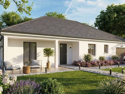 Terrain avec maison neuve à vendre 306 199 € 5 pièces 4 chambres 100 m² 750 m² de terrain Pichanges 21120