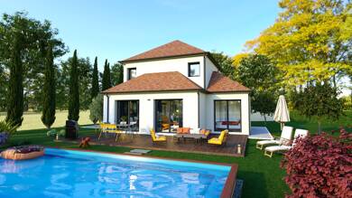 Terrain avec maison neuve à vendre 277 595 € Saint-Aubin 39410