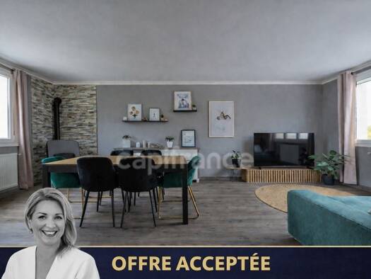 Maison de ville à vendre 213 000 € 5 pièces 3 chambres 87 m² 200 m² de terrain Banjan-Fontenelles-Maillets Le Mans 72000