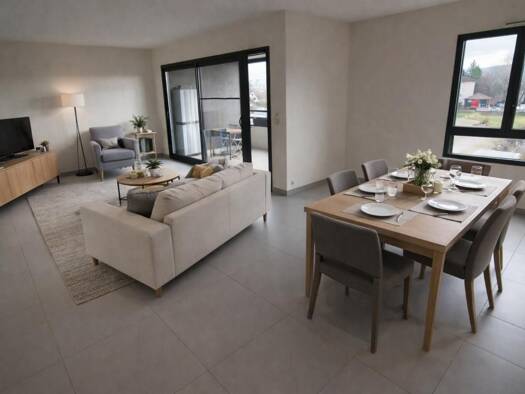 Appartement à vendre 510 000 € 4 pièces 3 chambres 133 m² Étage 4/6 Ouest Saint-Genis-Pouilly 01630