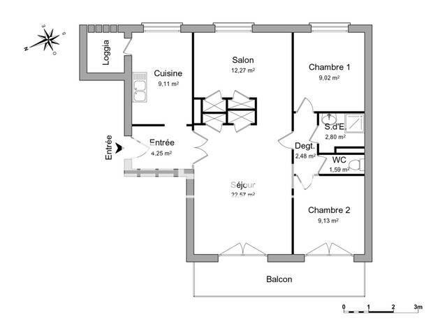 Maison à louer, 70m², VALENCE