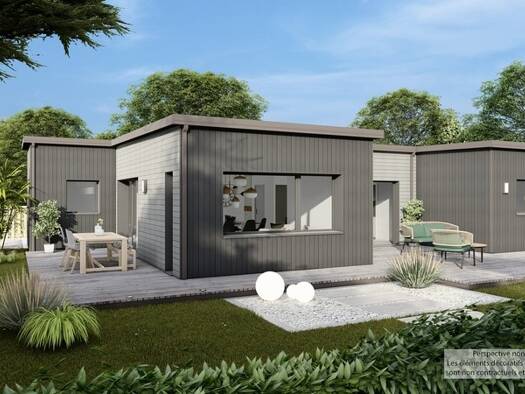 Terrain avec maison neuve à vendre 352 000 € 5 pièces 3 chambres 119 m² 1 143 m² de terrain Vaudreuille 31250