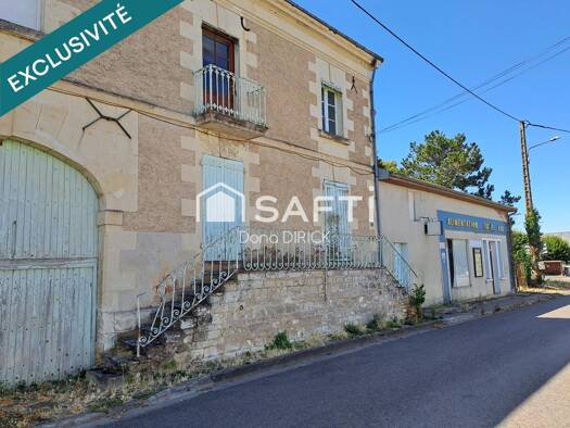 Maison à vendre 59 900 € 7 pièces 3 chambres 149 m² 300 m² de terrain Ceaux-en-Loudun 86200