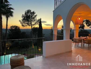 Villa à vendre 1 680 000 € 9 pièces 5 chambres 350 m² 3 400 m² de terrain Nord Nord Ouest Montferrier-sur-Lez 34980
