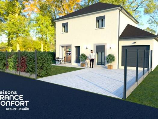 Terrain avec maison neuve à vendre 228 500 € 7 pièces 5 chambres 102 m² 232 m² de terrain Tourville-sur-Odon 14210