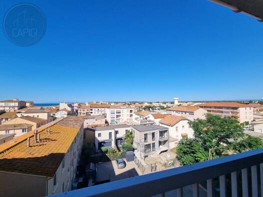 Duplex à vendre 175 000 € 3 pièces 2 chambres 53 m² Étage 5/5 Valras-Plage 34350