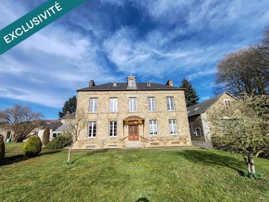 Maison à vendre 325 900 € 7 pièces 5 chambres 185 m² 2 201 m² de terrain Fougerolles-du-Plessis 53190