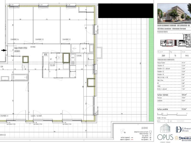 Maison à louer, 104m², CLERMONT FERRAND