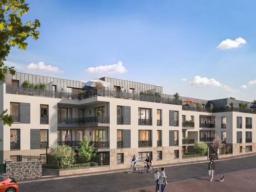 Appartement à vendre - neuf 270 000 € 3 pièces 65,9 m² Étage 1/3 dès le 30/09/2027 Centre Haut Vernouillet 78540