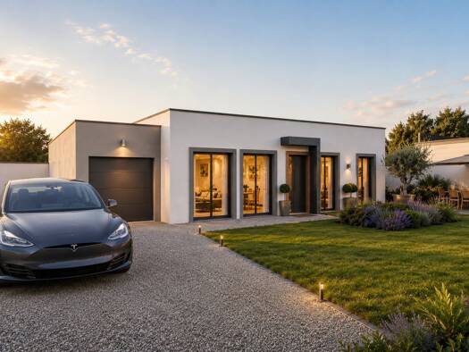 Terrain avec maison neuve à vendre 469 000 € 5 pièces 4 chambres 121 m² 581 m² de terrain Sud Jonage 69330