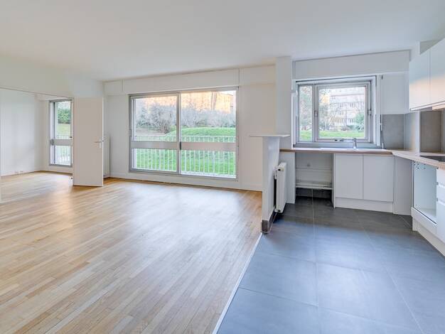 Appartement à louer 1 597 € 2 pièces 1 chambre 51 m² RDC Silly-Gallieni Boulogne-Billancourt 92100