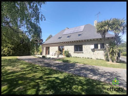 Maison de ville à vendre 434 700 € 9 pièces 6 chambres 225 m² 2 000 m² de terrain Saint-Jean-sur-Vilaine 35220
