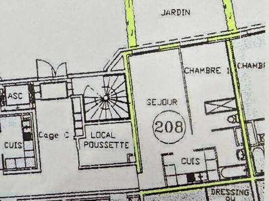 Appartement à vendre 93 400 € 2 pièces 1 chambre 44,2 m² Belle Étoile-2ème Db-Coulandon Argentan 61200