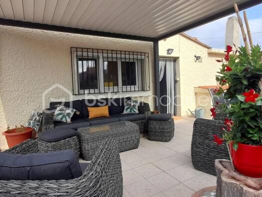 Maison de plain-pied à vendre 399 000 € 4 pièces 3 chambres 125 m² 710 m² de terrain Nord Saint-Laurent-de-la-Salanque 66250