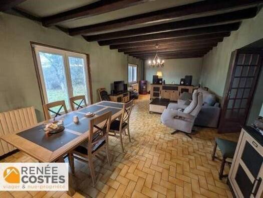 Maison en viager occupé Bouquet 59 887 € 5 pièces 3 chambres 140 m² 1 548 m² de terrain Saint Pierre-Les Bordes Montbard 21500