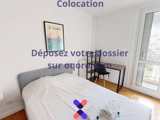 Appartement à louer 380 € 5 pièces 4 chambres 92 m² 4ème étage Champ Perdrix Dijon 21000
