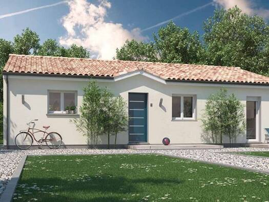 Terrain avec maison neuve à vendre 223 000 € 4 pièces 3 chambres 90 m² 530 m² de terrain Peyrehorade 40300