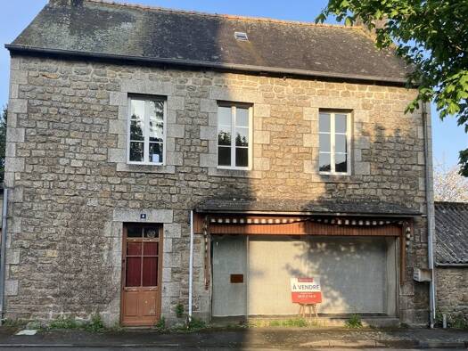 Maison à vendre 72 000 € 6 pièces 3 chambres 110 m² 235 m² de terrain Saint-Nicolas-du-Pélem 22480