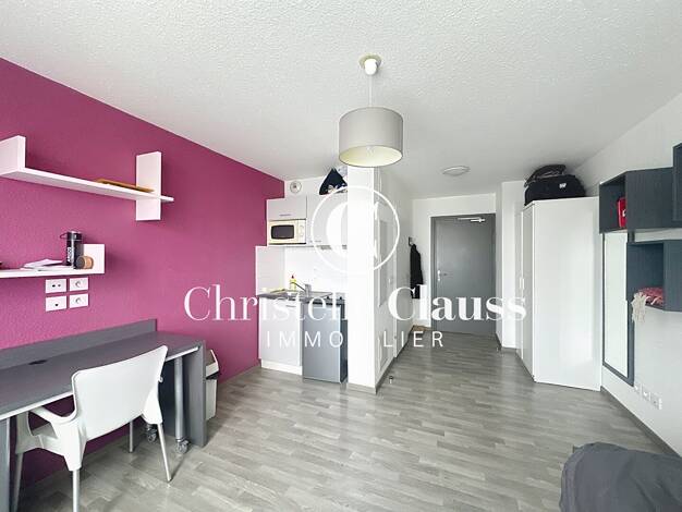 Appartement à vendre 82 000 € 1 pièce 1 chambre 19 m² Étage 3/8 Plaine des Bouchers-Centre Strasbourg 67100