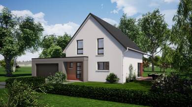 Terrain avec maison neuve à vendre 349 000 € 5 pièces 3 chambres 105 m² 600 m² de terrain Rantzwiller 68510